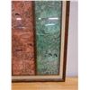 Image 5 : Triptych 3-Panel Artwork, Wood Framed & Matted 31" x 36"