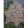 Image 8 : Floral Artwork  by Artist John Jen (?), Framed & Matted 28" x 29"