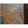 Image 5 : Abstract Multi-Figure Artwork (cracking), Wood Framed 28" x 26"