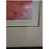 Image 11 : Summer Poppies Floral Artwork, Numbered 14/45  by Artist Jenn '94 (?), Framed & Matted 35" x 35"