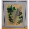 Image 1 : Ua like no a Makau aka ni Lehua Artwork, Stamped CW, Framed & Matted 24" x 31"