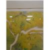 Image 5 : Abstract Floral Artwork '88, Framed & Matted 27" x 32"