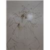 Image 9 : Abstract Garuda Bird Sepia Ink Artwork  21" x 29"