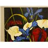Image 2 : Floral Artwork, Unframed  24" x 24"