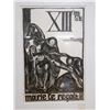 Image 2 : Marie le Reçoit Artwork Stamped Jean Charlot Estate, Framed & Matted 17" x 25"