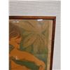Image 3 : Crouching Boy Artwork, Numbered 25/29,  by Artist in Hauula, Framed 21" x 25"
