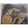 Image 3 : Girl w/ Breadfruit Artwork, Framed & Matted 18" x 19"