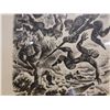 Image 7 : Polynesian Gods Battle Artwork, Wood Framed & Matted 18" x 22"
