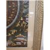 Image 5 : Scroll Artwork, Framed & Matted 17" x 21"