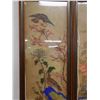Image 3 : Qty 2 Asian Artwork Panels, Wood Framed, 15" x 47" (each)