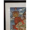 Image 4 : Wheel of Life Artwork, Framed & Matted 21" x 25"