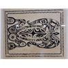 Image 2 : Abstract Animal Artwork, Wood Framed & Matted 22" x 18"