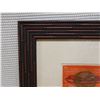 Image 3 : Peril in the Moon Artwork  1971, Wood Framed & Matted 20" x 19"