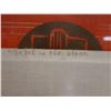 Image 6 : Peril in the Moon Artwork  1971, Wood Framed & Matted 20" x 19"
