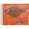 Image 7 : Peril in the Moon Artwork  1971, Wood Framed & Matted 20" x 19"