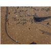 Image 5 : Abstract Artwork w/ Text The Wine of Life, Framed & Matted 25" x 22"
