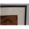 Image 9 : Abstract Artwork w/ Text The Wine of Life, Framed & Matted 25" x 22"