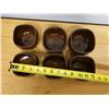 Image 6 : Qty 6 Bowls, Approx. 4" Dia, 3"H