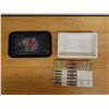 Image 4 : Sascha Brastoff Ceramic Box w/ Lid & Asian Tray, Misc Sizes