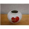 Image 2 : Anthurium Design Vase Made in Italy by ESTE, Depinto a mano, 6.5" Dia, 6.5"H