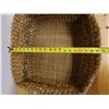 Image 10 : Woven Basket Made in Indonesia w/ Handles 19" x 19" x 10"H