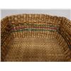 Image 5 : Woven Basket Made in Indonesia w/ Handles 19" x 19" x 10"H