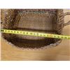 Image 9 : Woven Basket Made in Indonesia w/ Handles 19" x 19" x 10"H