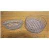 Image 1 : Qty 2 Crystal Candy Dishes, Misc Sizes