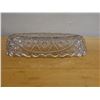 Image 5 : Crystal Candy Dish w/ Scalloped Edges 11" x 4" x 3"H