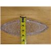 Image 7 : Crystal Candy Dish w/ Scalloped Edges 11" x 4" x 3"H