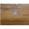 Image 7 : Qty 9 Footed Compote Candy or Sorbet Glasses w/ Pinwheel Design 4" Dia, 5"H