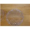Image 7 : Qty 2 Round Glass Serving Plates w/ Scalloped Edges, Misc Sizes