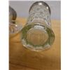 Image 10 : Cut Glass Water Pitcher & Tumbler w/ Metal Accents, Misc Sizes