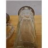 Image 11 : Cut Glass Water Pitcher & Tumbler w/ Metal Accents, Misc Sizes