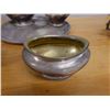 Image 11 : CM Co. & Reed & Barton Set w/ Tea Pot, Creamer, Sugar Bowl w/ Lid, Dish & Urn, Monogrammed w/ Initia