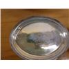 Image 16 : CM Co. & Reed & Barton Set w/ Tea Pot, Creamer, Sugar Bowl w/ Lid, Dish & Urn, Monogrammed w/ Initia