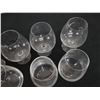 Image 4 : Qty 7 Stemmed Wine Goblets & Tumblers 3" Dia, 5"H