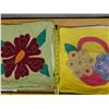 Image 15 : Qty 10 Floral Fabric Pillow Shams, 5 Designs Approx. 14" - 16"