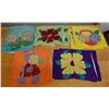 Image 1 : Qty 10 Floral Fabric Pillow Shams, 5 Designs Approx. 14" - 16"