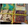 Image 10 : Qty 6 Fabric Throw Pillows, Misc Designs & Sizes