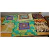 Image 1 : Qty 6 Fabric Throw Pillows, Misc Designs & Sizes
