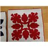 Image 3 : Qty 2 Quilted Pillow Shams, 19" x 19"