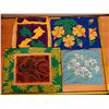 Image 1 : Qty 4 Floral Pillow Shams, Misc Sizes