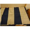 Image 3 : Woven Area Rug w/ Striped Design & Fringe 57" x 36"