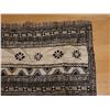 Image 3 : Woven Area Rug w/ Geometric Design & Fringe 37" x 24"