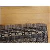 Image 5 : Woven Area Rug w/ Geometric Design & Fringe 37" x 24"