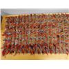 Image 3 : Woven Area Rug w/ Abstract Design & Fringe 61" x 30"