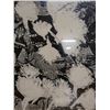 Image 4 : Floral B&W Artwork, Framed & Matted 16" x 19"