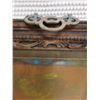 Image 4 : Antique Abstract Artwork in Carved, Wooden Frame 15" x 19"