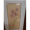Image 3 : Qty 2 Floral Artwork, Marked Artist Proof 2/5 by Wren w/ Stamp, Wood Framed & Matted 13" x 21"